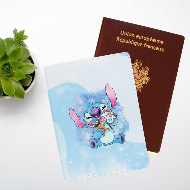 Stitch Noel - Protège-passeport