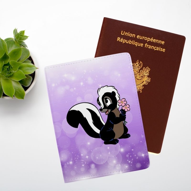 Fleur - Protège-passeport