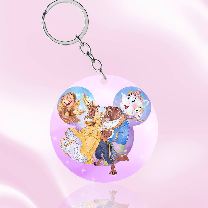 La Belle & La Bête - Porte-clés