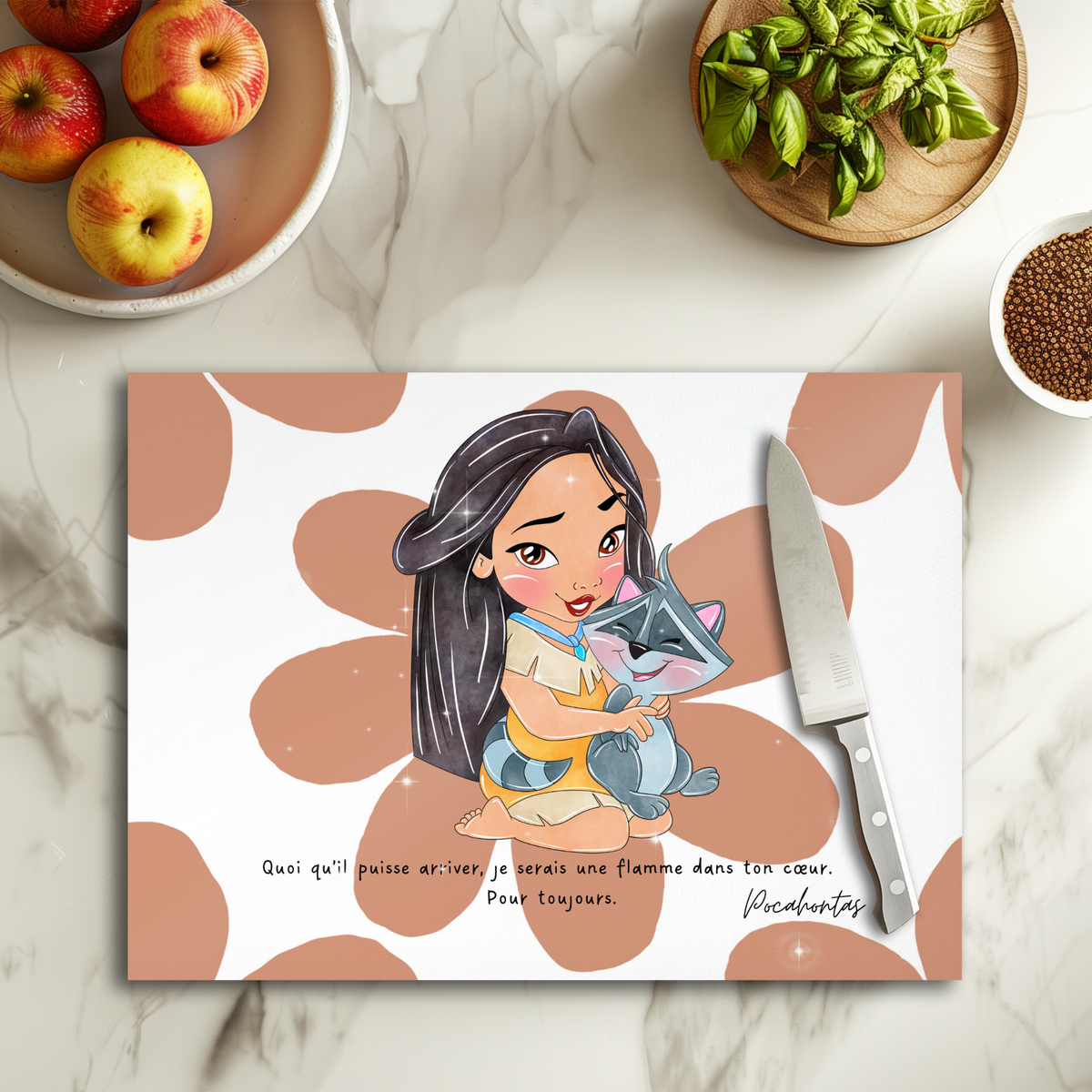 Pocahontas - Planche à découper