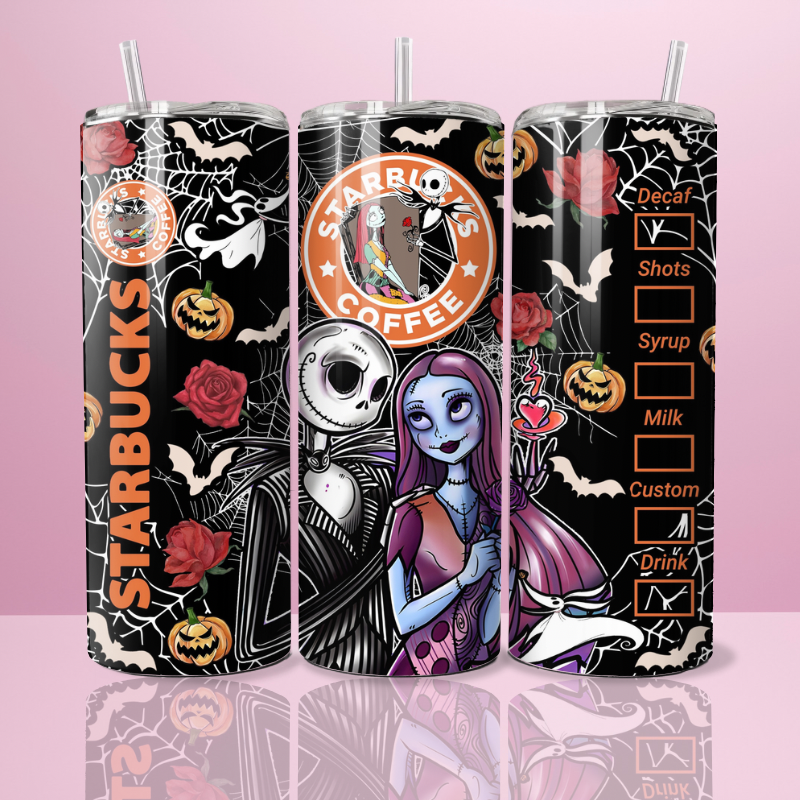 Jack x Sally Black Starbucks - Thermos 590ml
