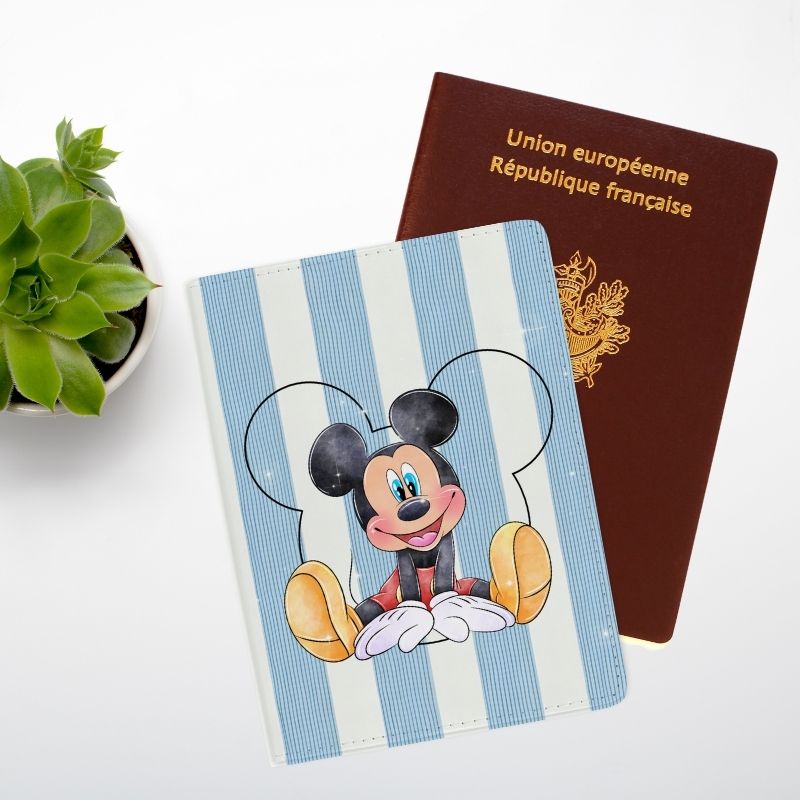 Mickey Blue - Protège-passeport