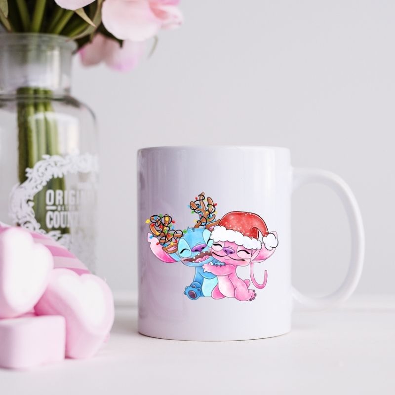 Stitch & Angel Noel - Mug
