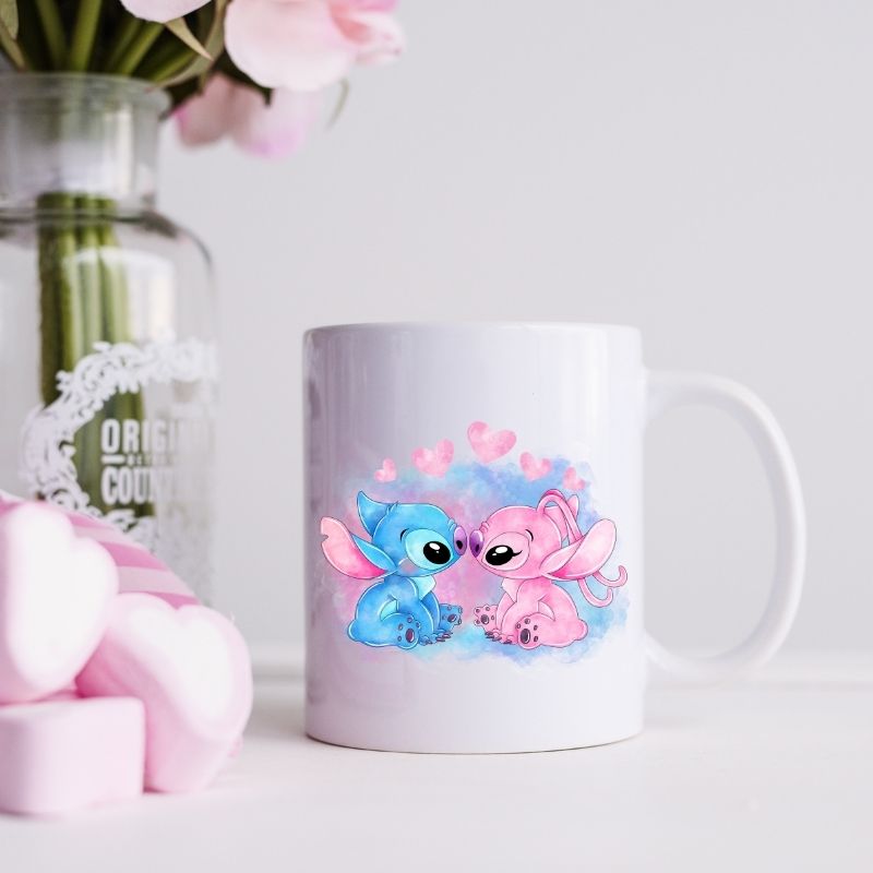 Stitch & Angel Love - Mug