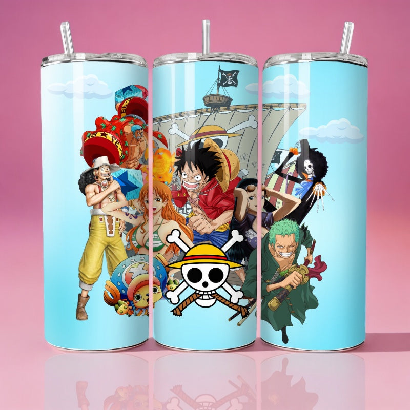 One piece blue - Thermos 590ml