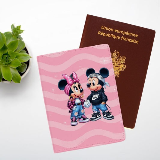 Mickey x Minnie - Protège-passeport