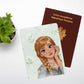 Anna - Protège-passeport