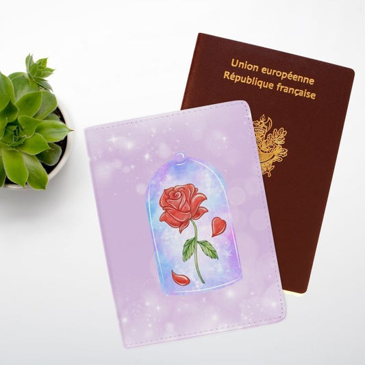 Rose Eternelle  - Protège-passeport