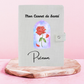Rose éternelle - Protège Carnet de Santé
