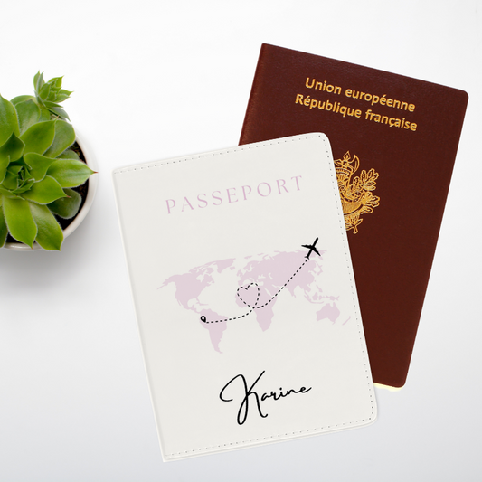 Fly Pink - Protège-passeport