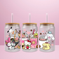Hello Kitty  - Verre givré avec couvercle