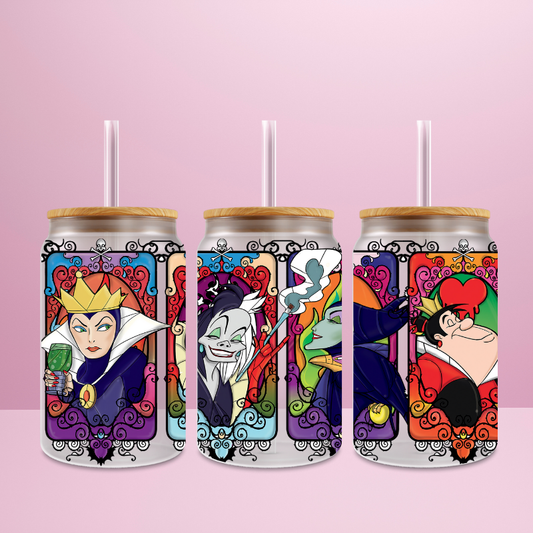 Villains - Verre givré avec couvercle