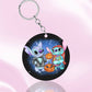 Stitch & Angel Halloween - Porte-clés