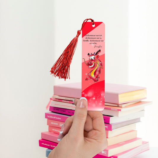 Mushu - Marque page