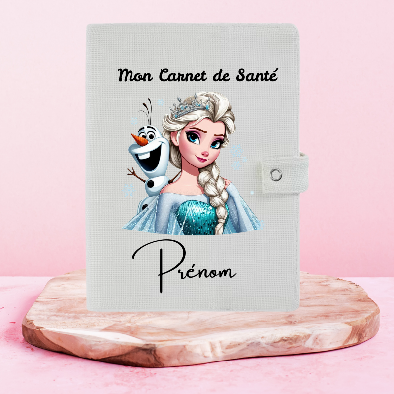 Elsa x Olaf - Protège Carnet de Santé