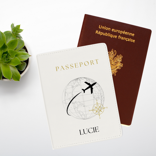 Boussole Black - Protège-passeport