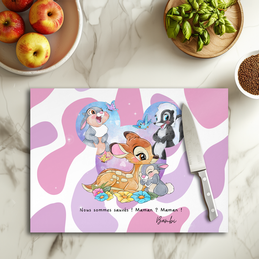 Bambi Family - Planche à découper
