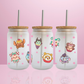 Snack Disney - Verre givré avec couvercle