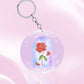 Rose éternelle - Porte-clés