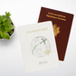 Boussole Green - Protège-passeport
