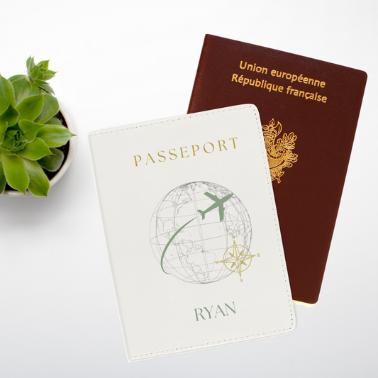 Boussole Green - Protège-passeport