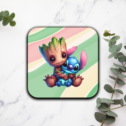 Groot x Stitch - Dessous de verre
