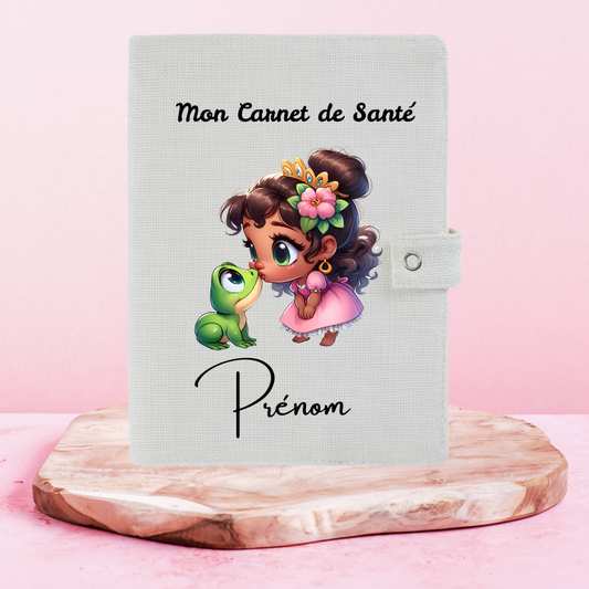 La Princesse et la grenouille - Protège Carnet de Santé