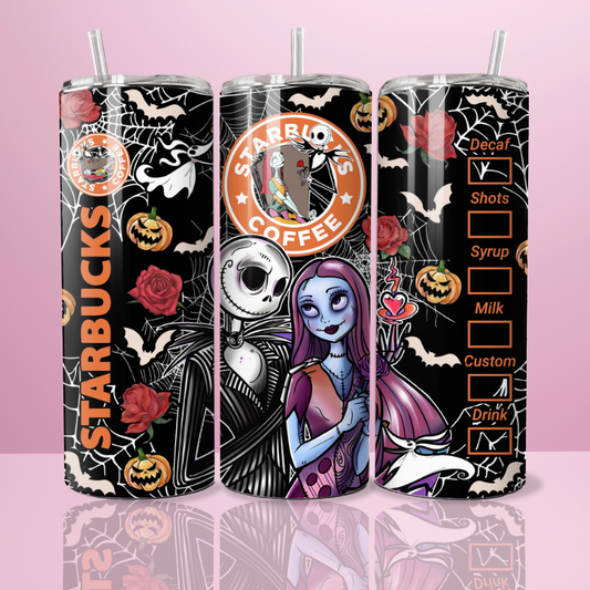 Jack x Sally Black Starbucks - Thermos 590ml