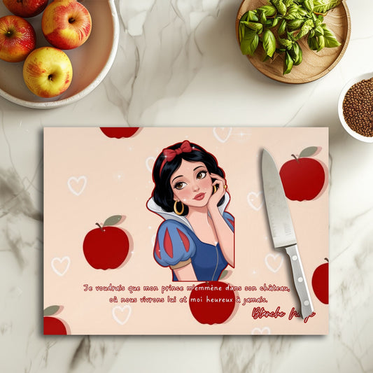 Blanche Neige - Planche à découper