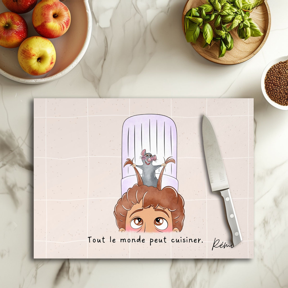 Ratatouille - Planche à découper