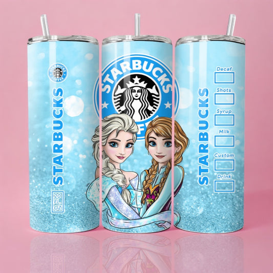 Elsa x Anna Starbucks - Thermos 590ml