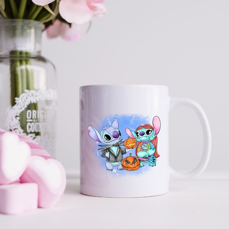 Stitch & Angel Halloween - Mug