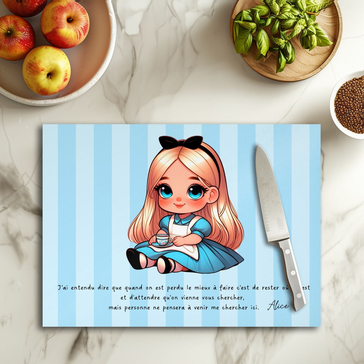 Alice - Planche à découper
