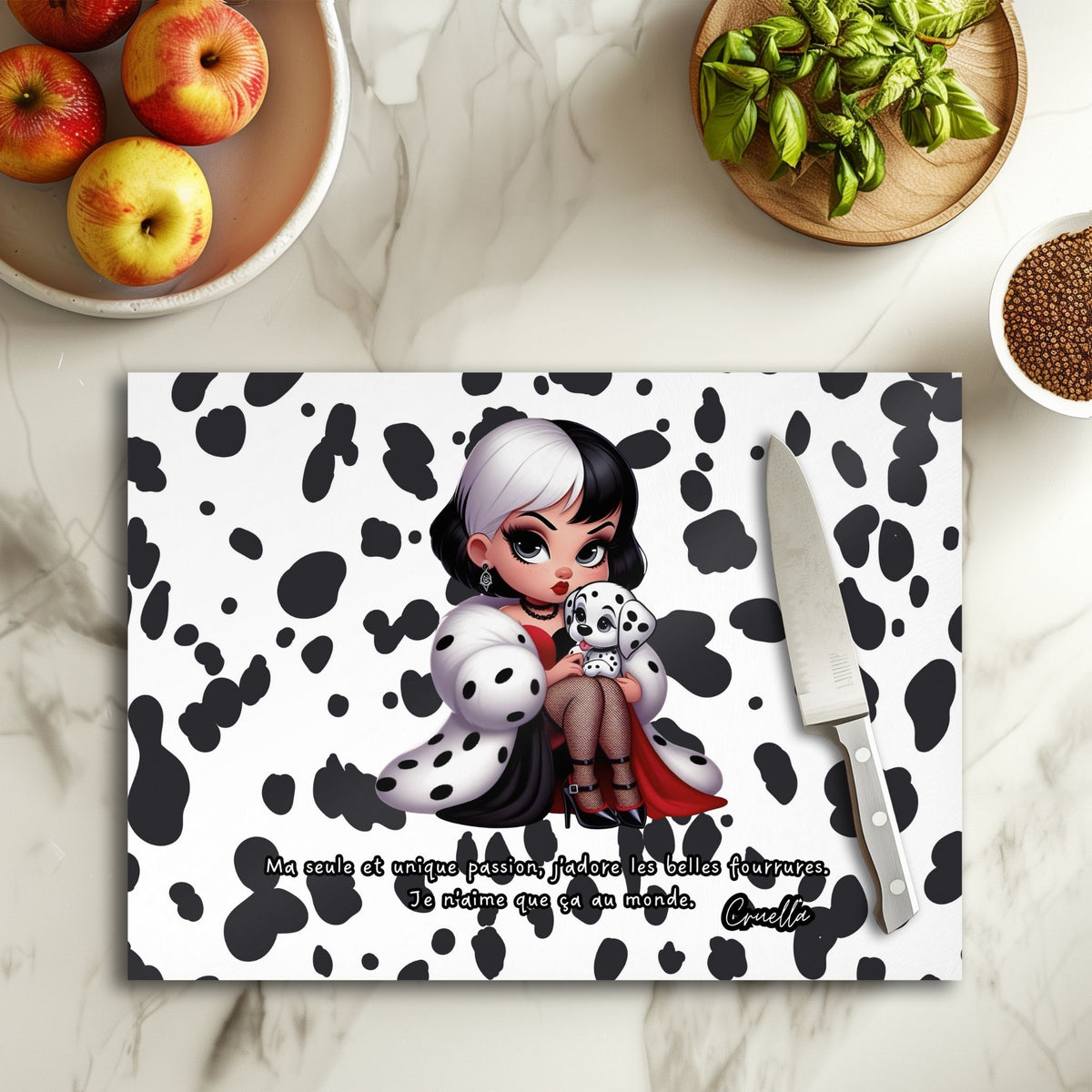 Cruella - Planche à découper