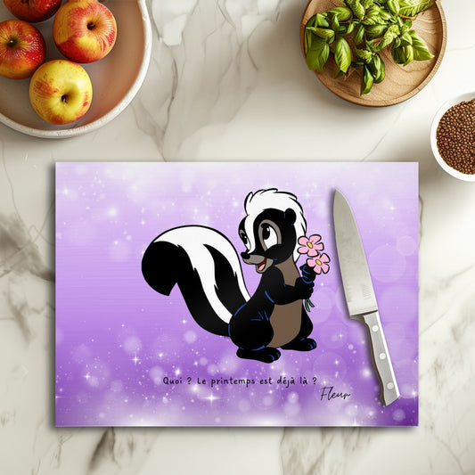 Fleur - Planche à découper