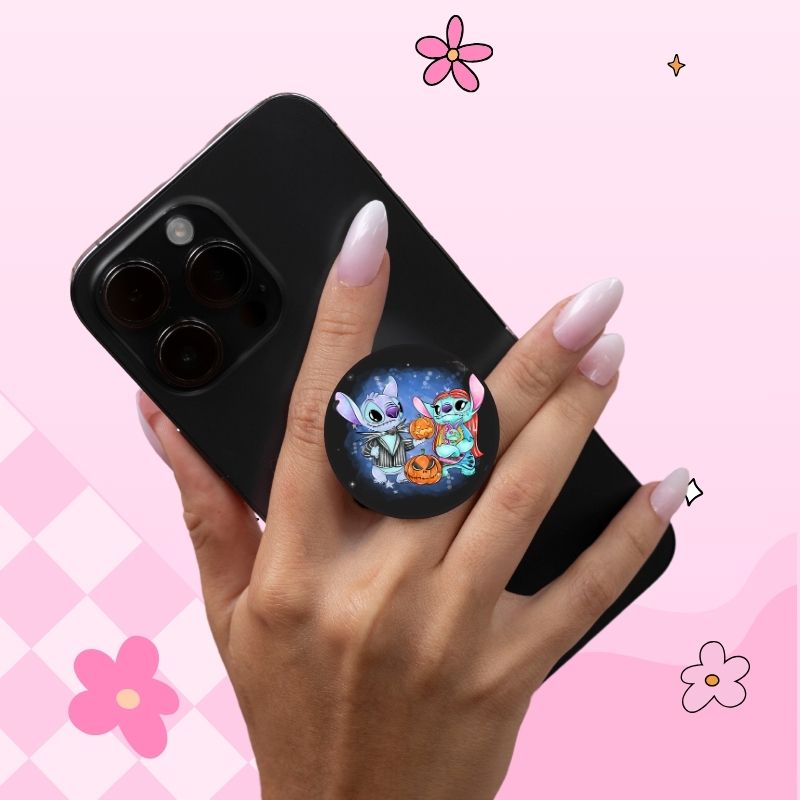 Stitch x Angel Halloween - Phone Grip