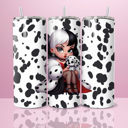 Cruella Black and White - Thermos 590ml